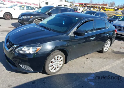 2016 Nissan Sentra Sv из США, поврежденный, VIN 3N1AB7AP4GL668032